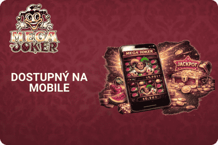 Mega Joker môžete zahrať aj na mobile