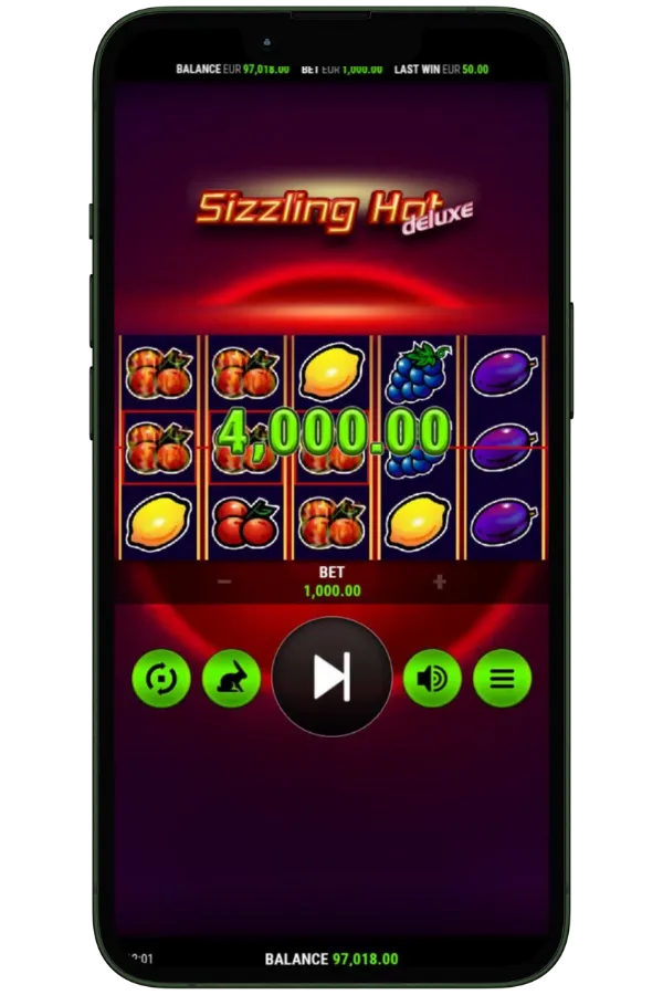 Sizzling Hot Deluxe zbierajte vyhry