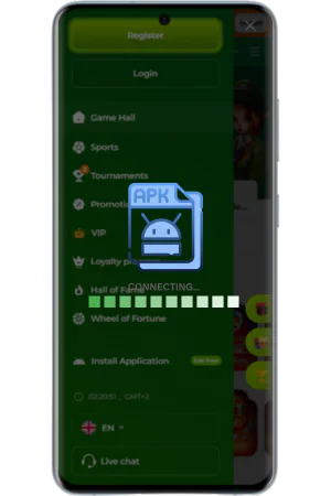 Proces inštalácie kasíno aplikácia android