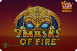 9 Masks of Fire Microgaming mystický slot