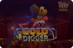 Gold Digger iSoftBet dobrodružný slot