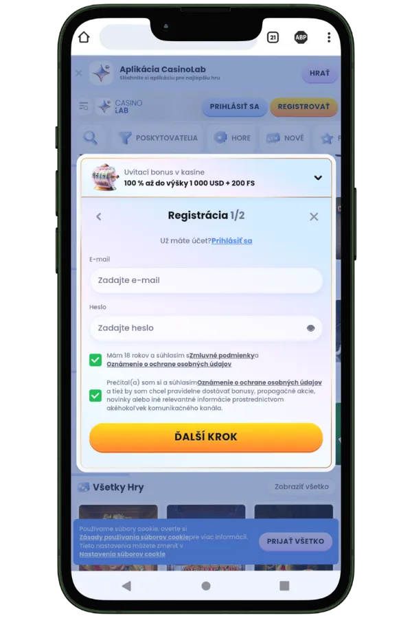 MultiFruit zaregistrujte