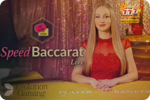 Speed Baccarat Evolution Gaming rýchle hry