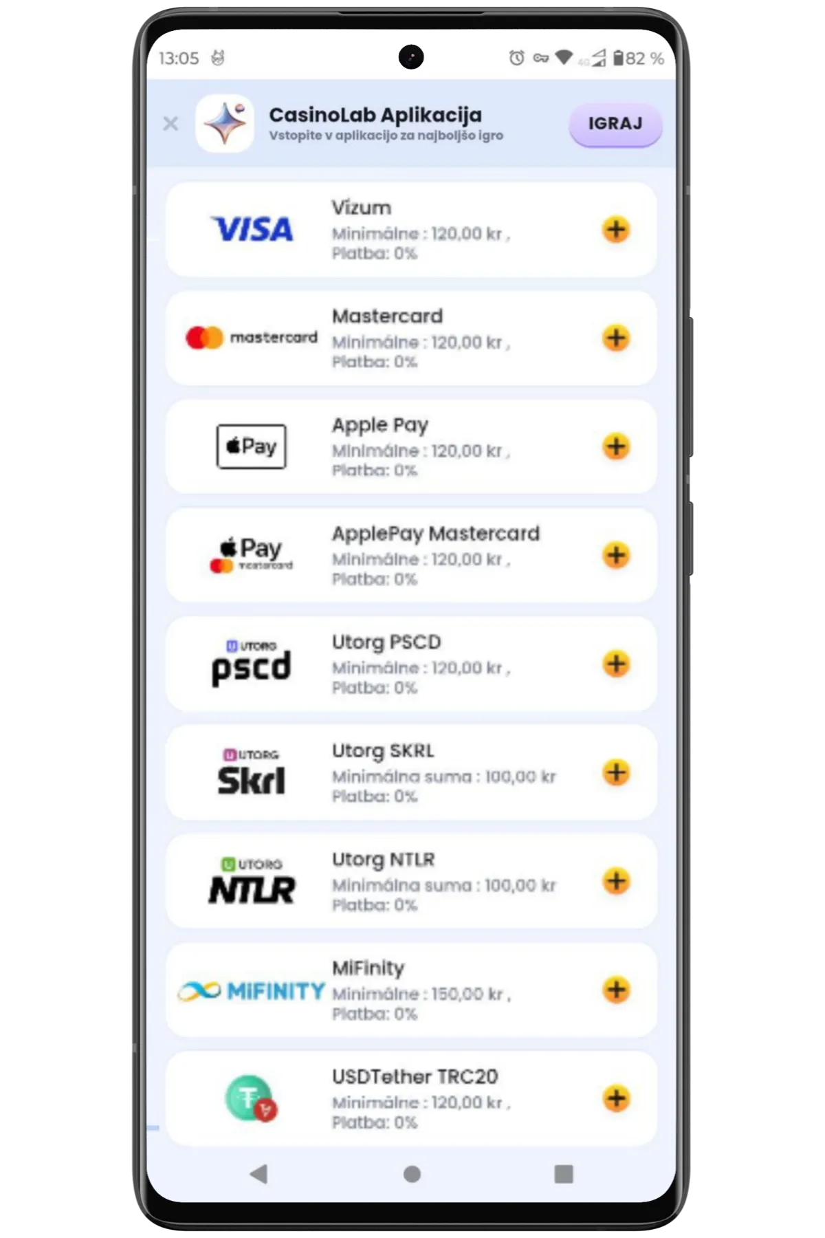 jackpot6000 metódy vkladu