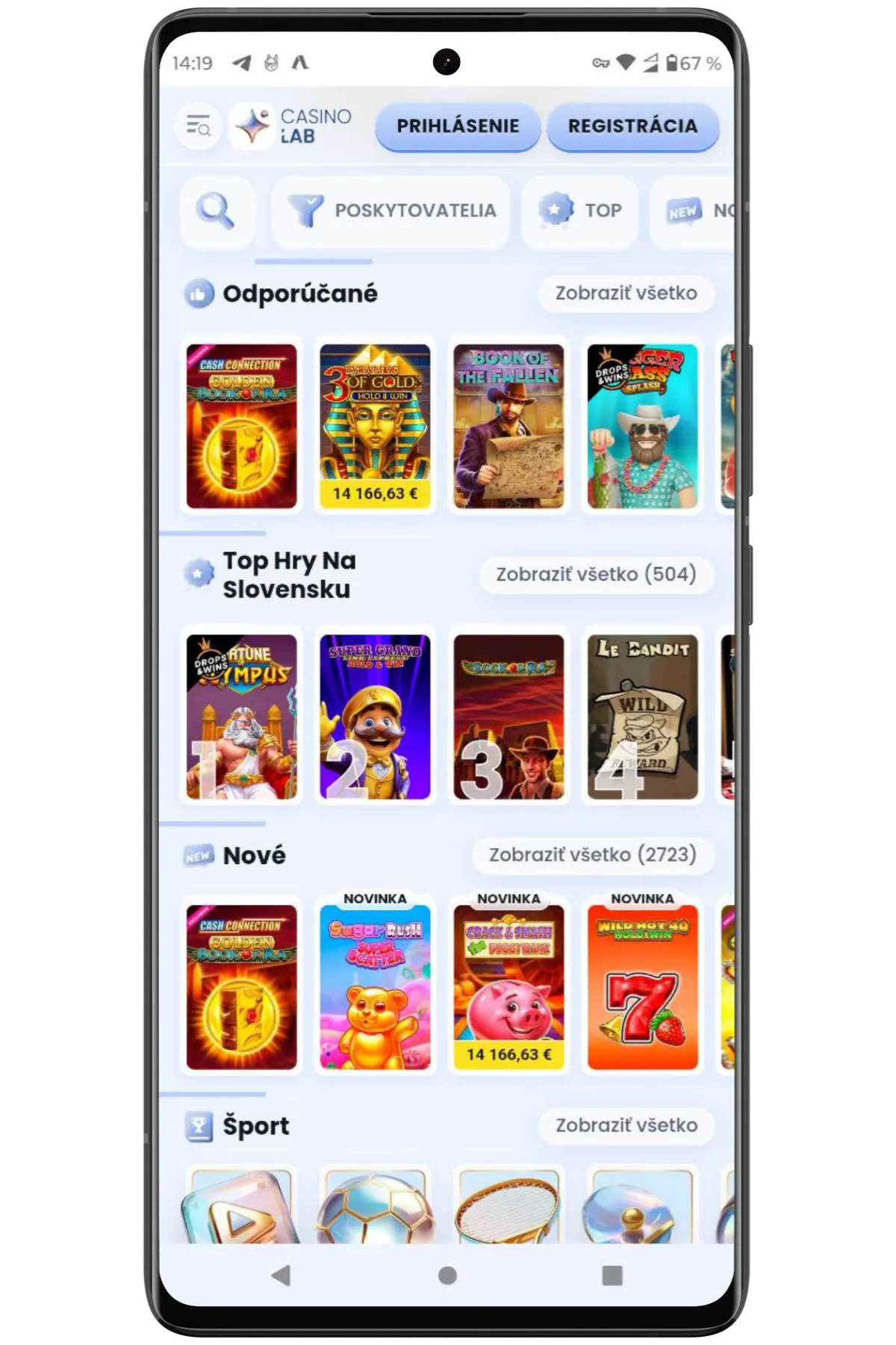 jackpot 6000 výber hry