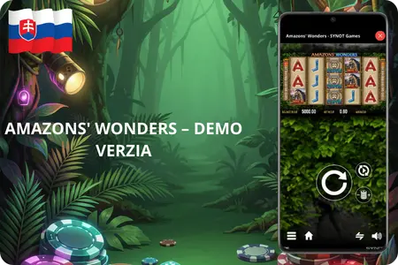 Demo verzia Amazons' Wonders slot bez registrácie