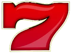 Červená 7 symbol