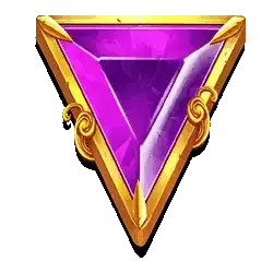 Purple triangle symbol