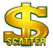 Scatter symbol dolar