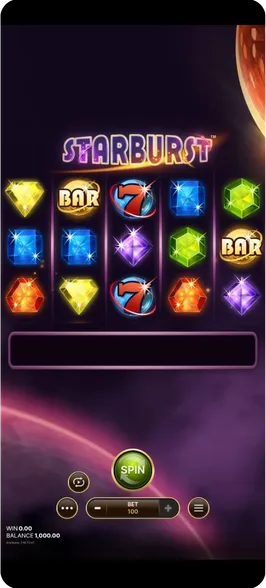 starburst wild symbol