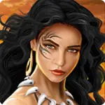 Čiernovlasá amazonka výplatný symbol automatu